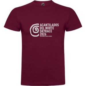 Camiseta Abora Acantilados World Series Salvaje (granate)